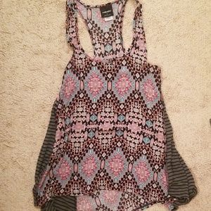 Junior's S "wallpapher" t-tank boho